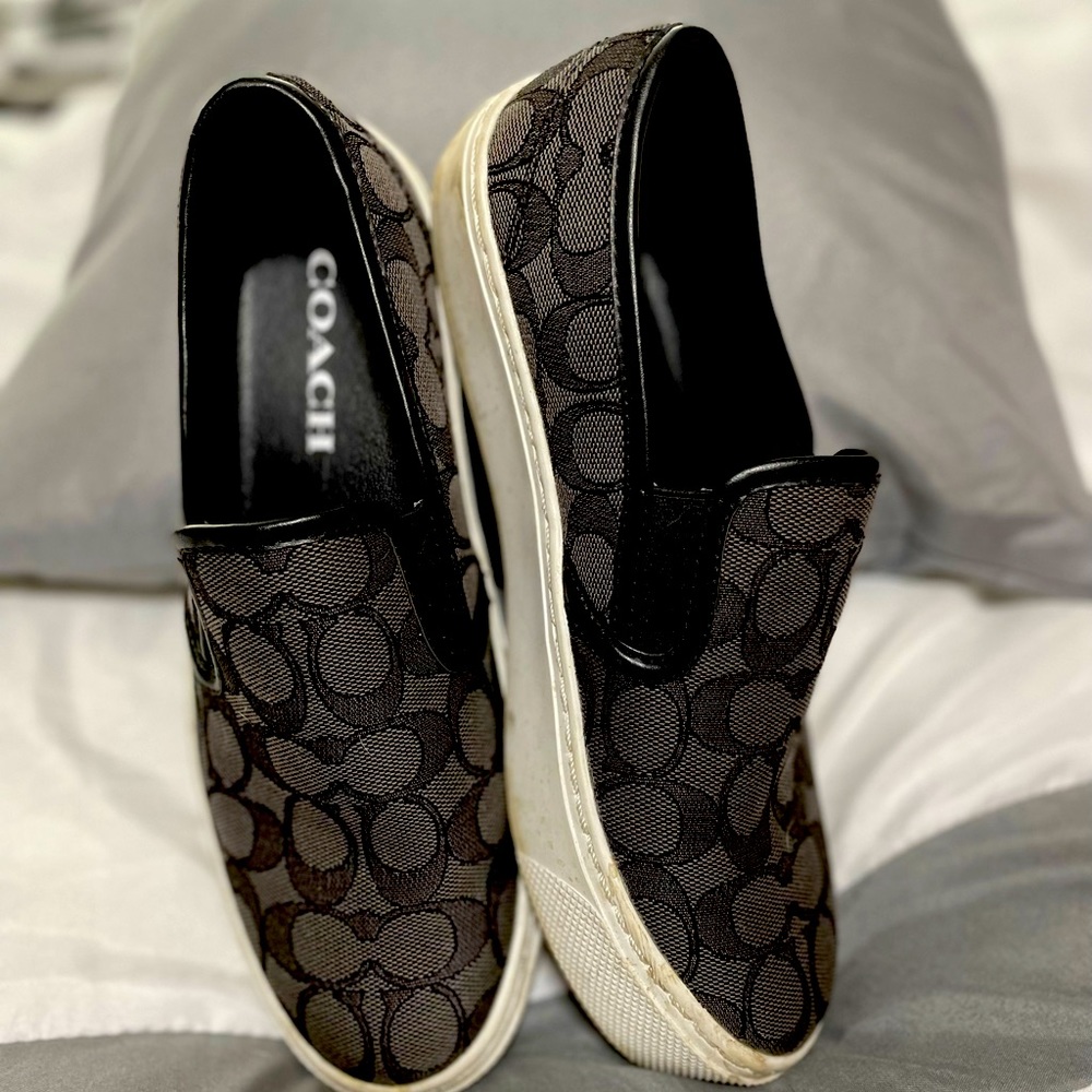 By coach